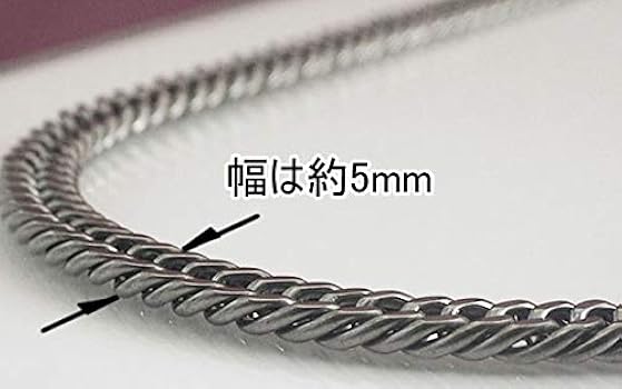Pt in Ge プラチナ配合 ゲルマニウム ネックレス YG色 喜平ネックレス Pt in Ge プラチナ配合 ゲルマニウム ネックレス YG色 喜平